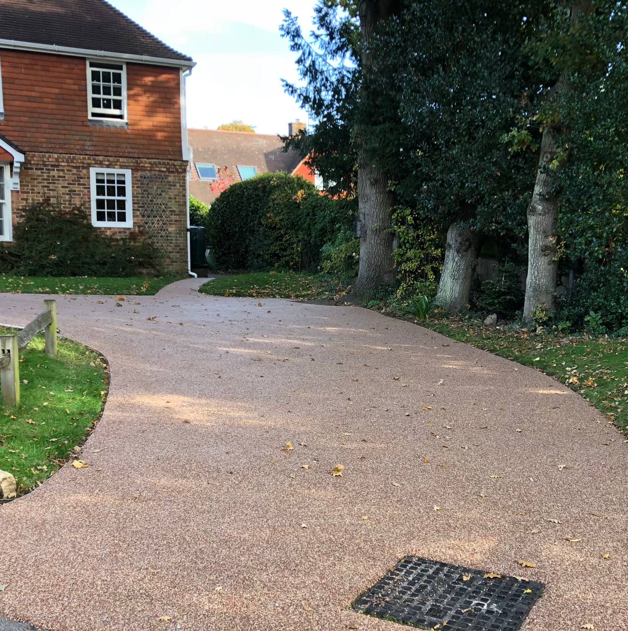 This is a photo of a Resin bound driveway carried out in a district of Darlington. All works done by Resin Driveways Darlington